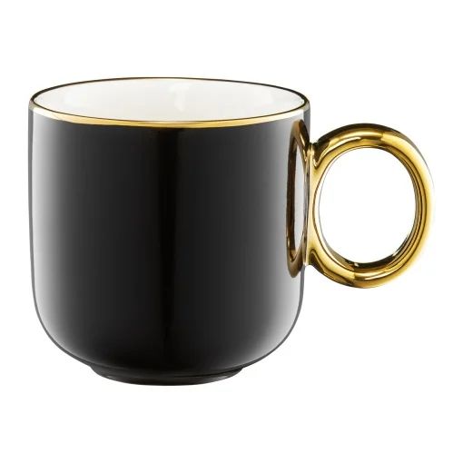 Am-royal cana portelan 380ml negru 43635