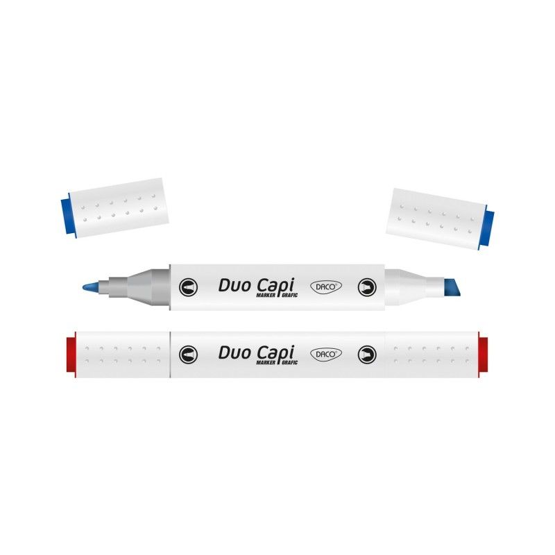 Marker grafic 12/set duo capi daco mk612