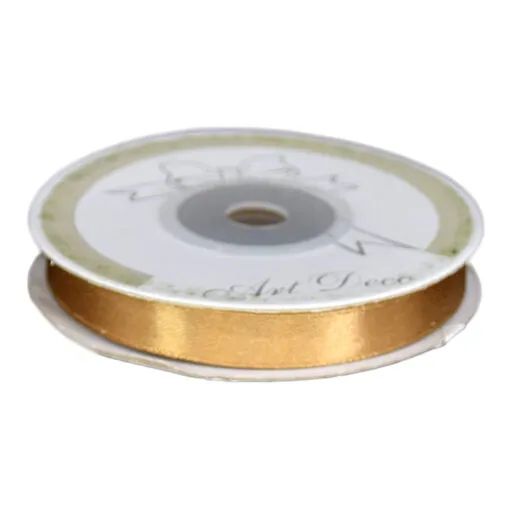 Panglica satin bej10x25mm 478134
