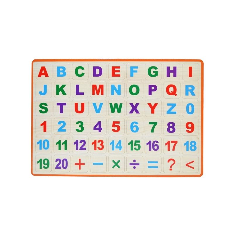Tablita magnetica 46.5cm alb-negru+accesorii lsc41-9