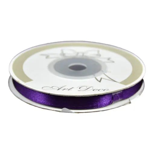 Panglica satin mov 6mmx25m 478043