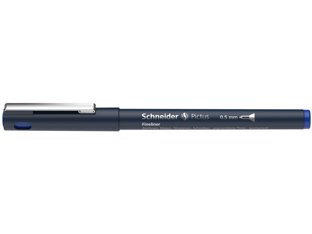 Liner 0.5mm pictus schnieider albastru lin066