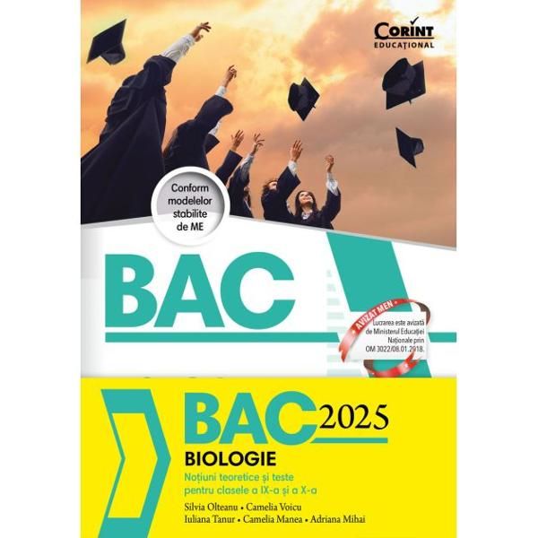  Rasfoieste Bac 2025 biologie clasele IX-X (editie revizuita) - S. Olteanu, C. Voicu, I. Tanur, C. Manea, A. Mihai