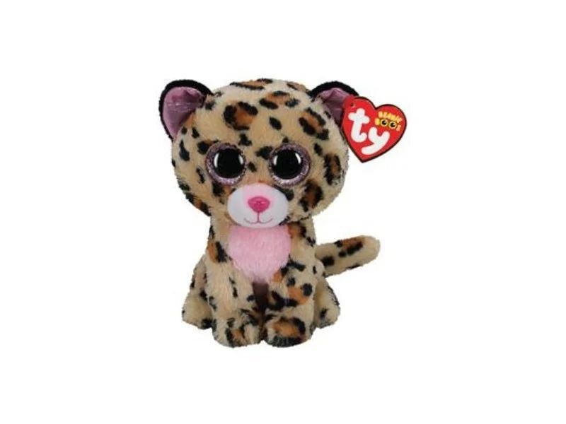 Plus ty 15cm leopard maro roz ty36367