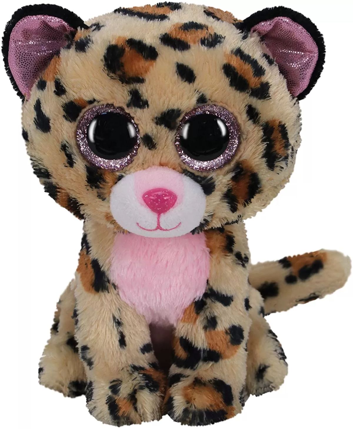 Plus ty 24cm leopard maro roz ty36490