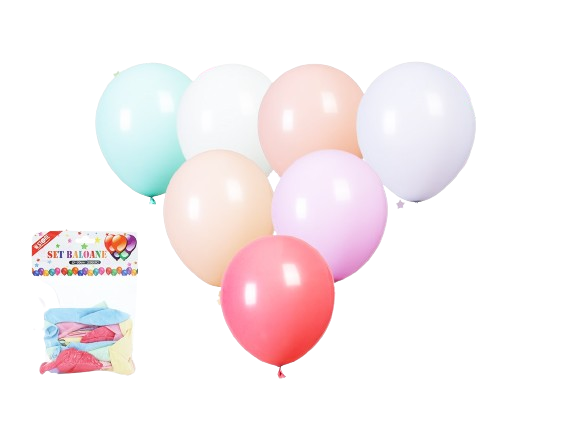 Set baloane macaron 2.8g 25buc 037638