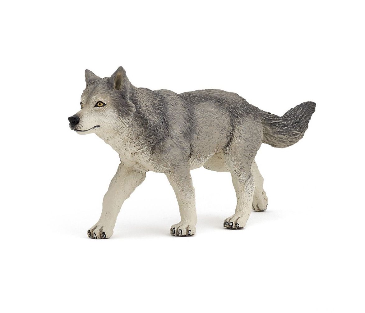 Papo figurina lup gri papo53012