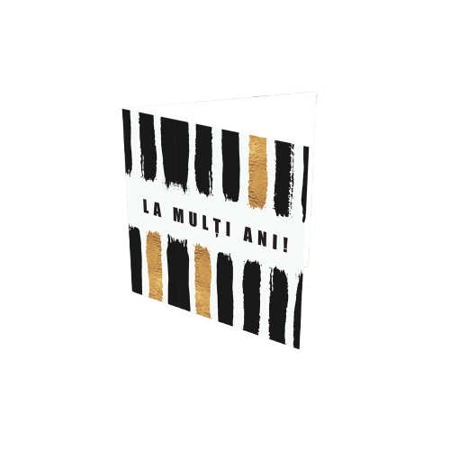 Hb875 la multi ani negru auriu