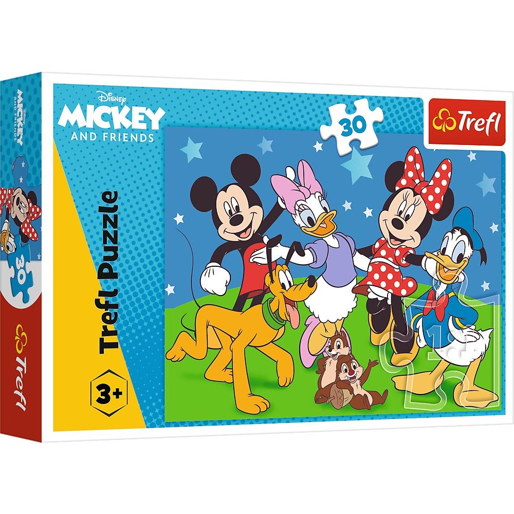 Puzzle trefl 30 disney mickey si prietenii 18309