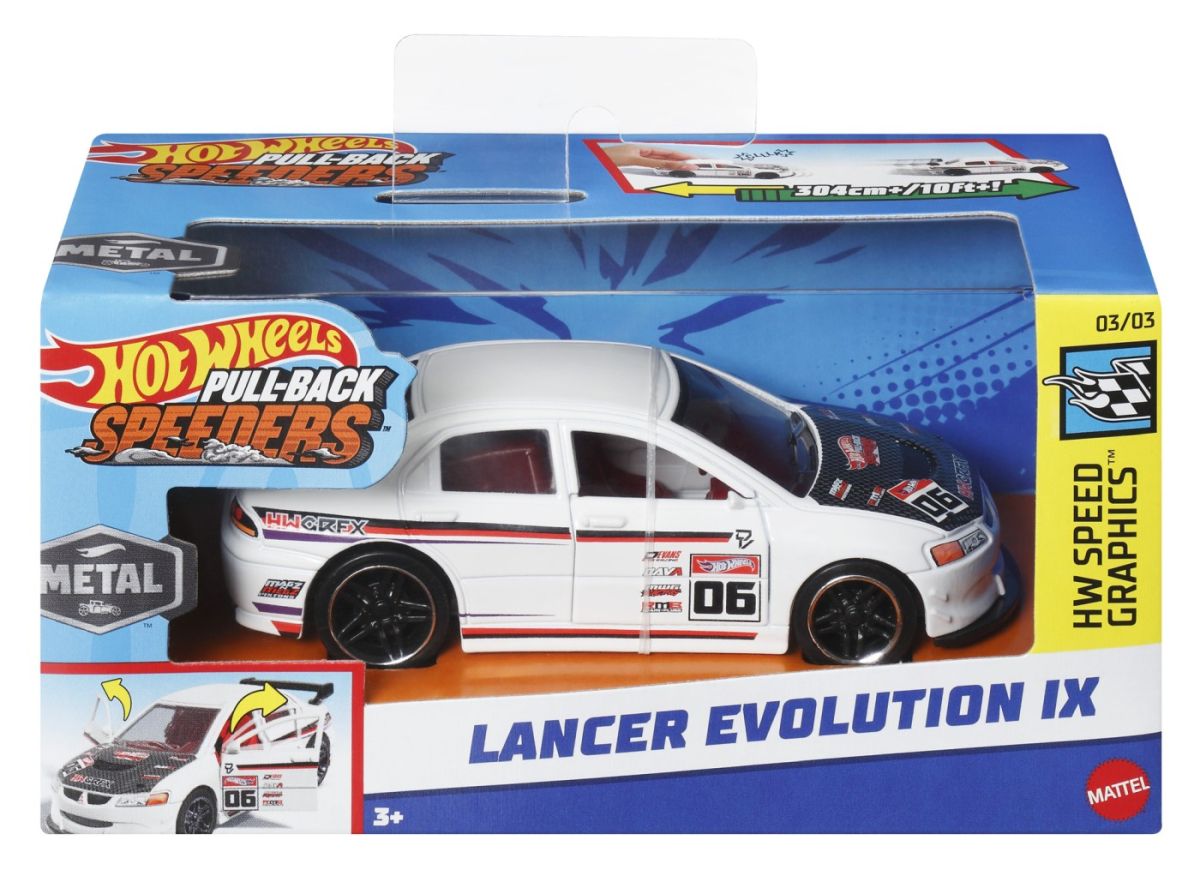 Hot wheels masinuta metalica pull back lancer mthpr70_hpr73