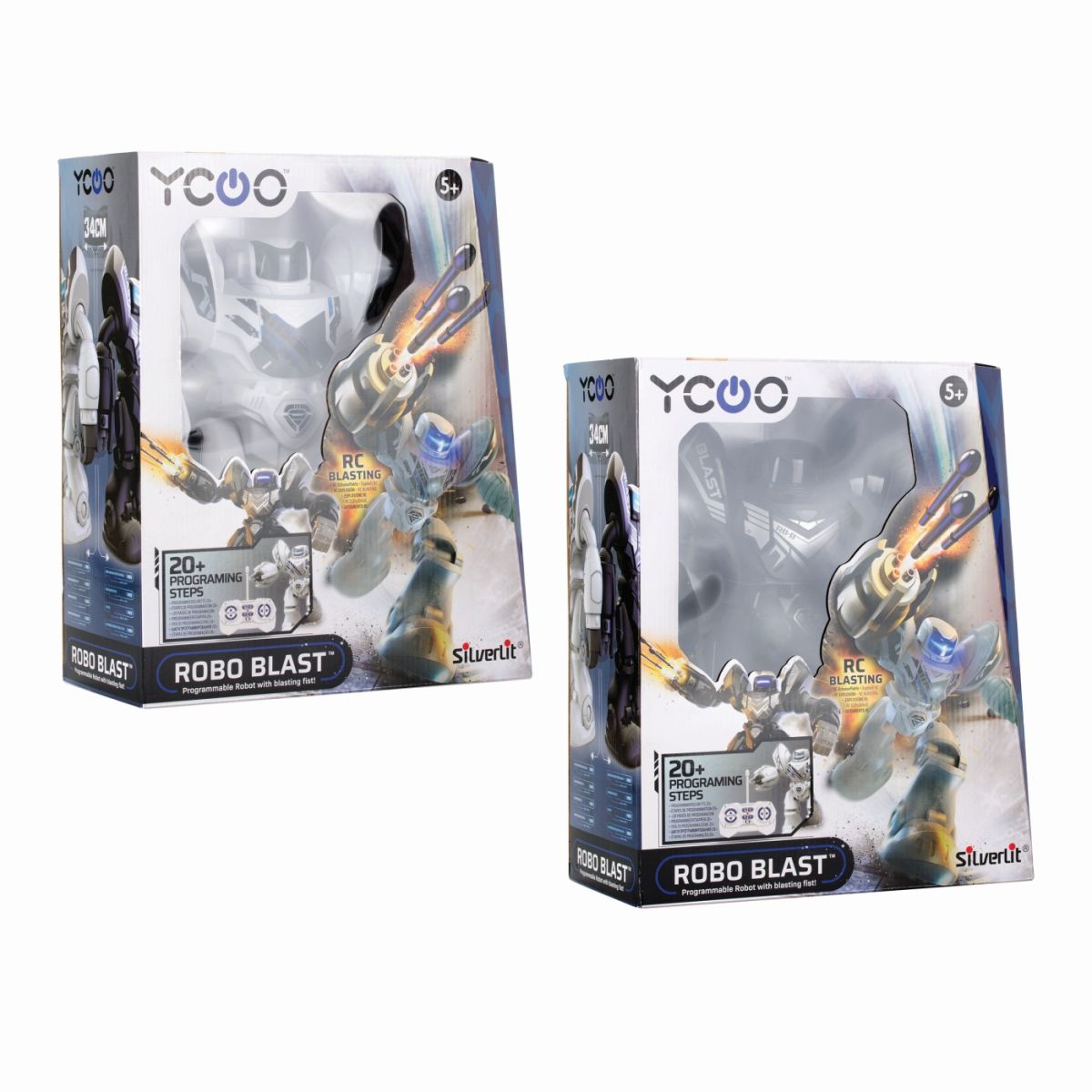 Silverit robo blast robot 7530-88097