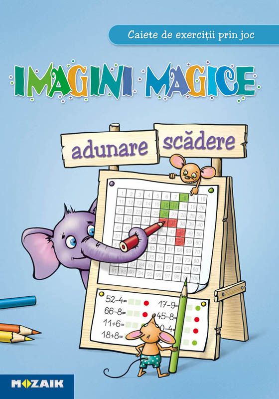 Adunare scadere - Imagini magice