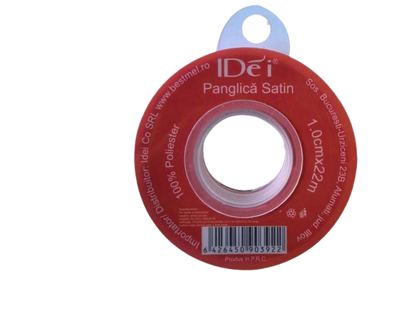 Panglica satin la multi ani 1cm*22m