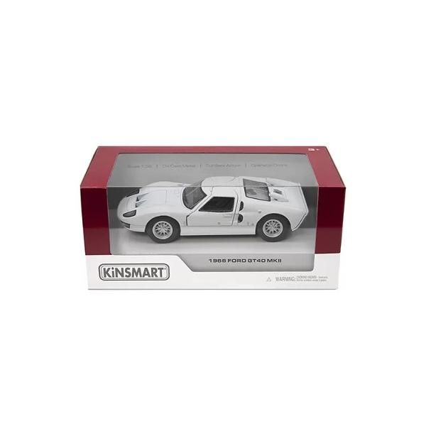 Masinuta metalica ford gt40 1966 13cm  scara 1:32 kt5427wd
