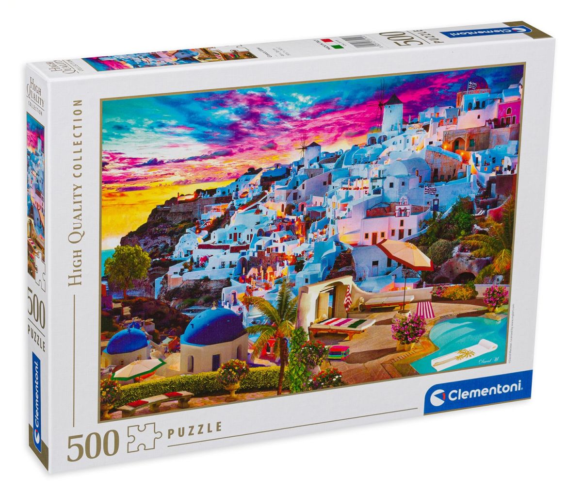 Puzzle 500 piese - Santorini cl35149