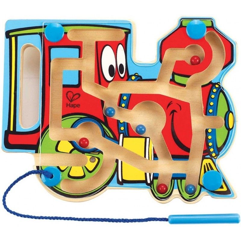 Hape labrint magnetic locomotiva hapee1701