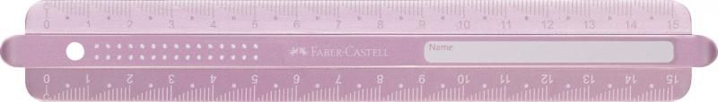 Rigla 15 cm sparkle fc172015