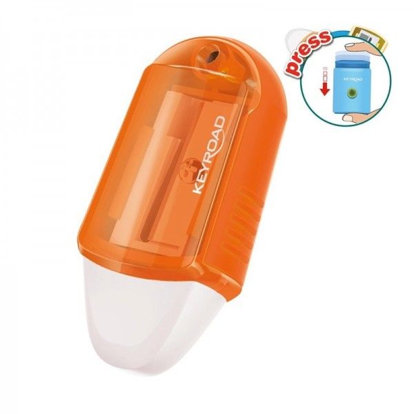 Ascutitoare plastic simpla+radiera keyroad kr971837
