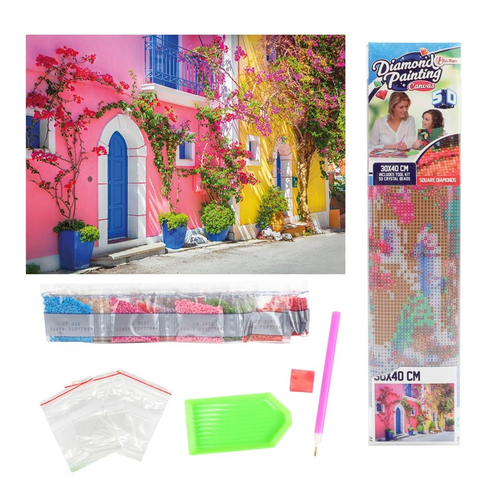 Set creatie cu diamante 30x40 cm - toi-toys 46660z
