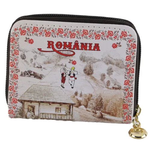 Portofel Romania 10.5x8.5 cm 387130