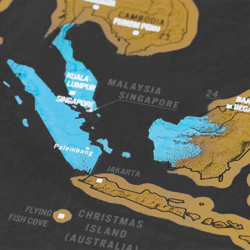 Scratch map - harta lumii razuibila 119x84 cm - luksdxlp