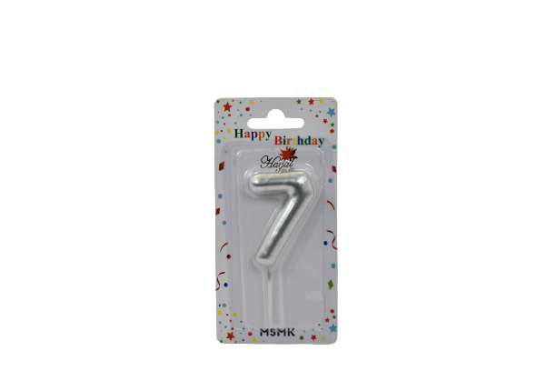 Lumanare aniversara h007 cifra 7