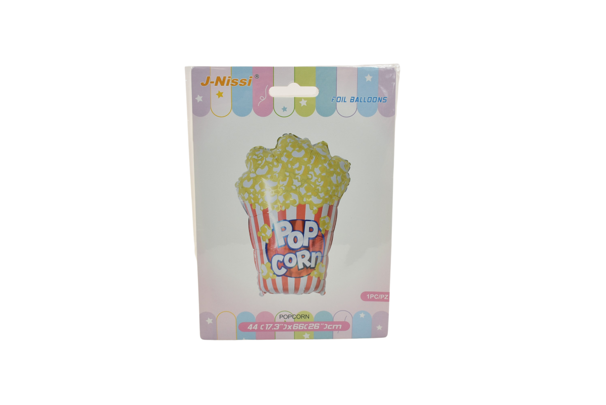 Balon folie figurina popcorn 44x66cm zzc-632