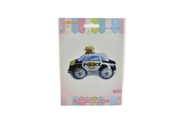 Balon folie figurina police car 74x65cm zzc-639