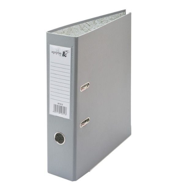 Biblioraft a4 5cm pvc gri x prime/xp87622gri