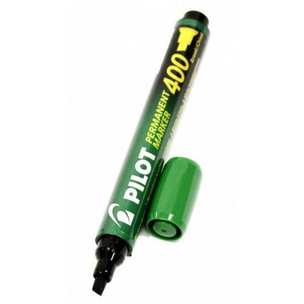 Marker permanent 400 vf tesit verde pilot psca-400-g