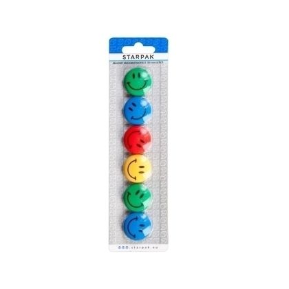 Magneti set 6 emoticons ii 30 mm 378347 starpak