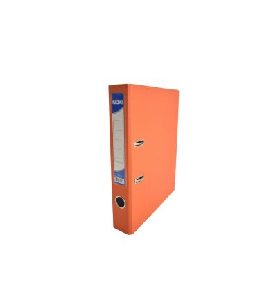 Biblioraft plastifiat, 50mm, culoare orange, Noki