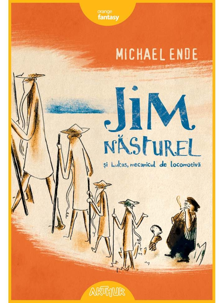 Jim nasturel si Lukas, mecanicul de locomotiva-art