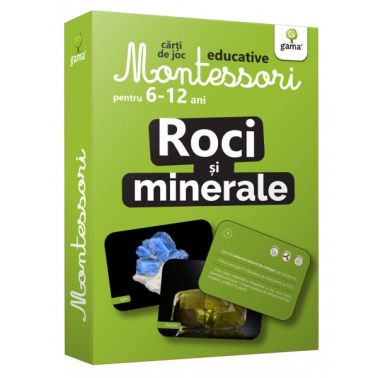 Roci si minerale/ Montessori 6-12 ani. Editura Gama
