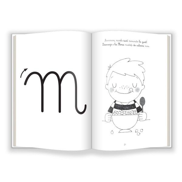 Litere si sunete. Caietul meu Montessori