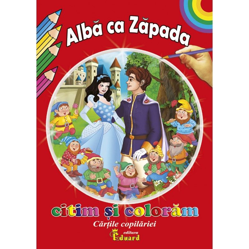 Citim si coloram alba ca zapada