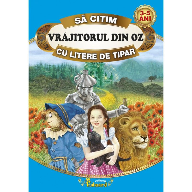 Sa citim vrajitorul din oz cu litere de tipar