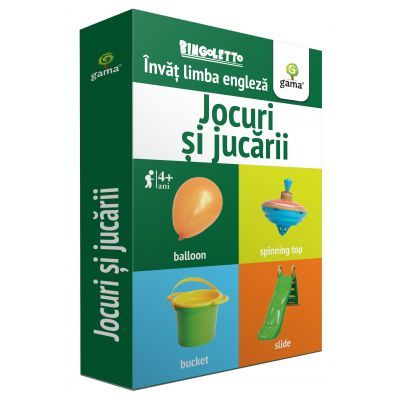 Jocuri si jucarii. Invat limba Engleza