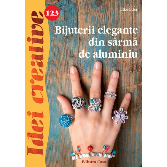 Bijuterii elegante din sarma de aluminiu - idei creative 123