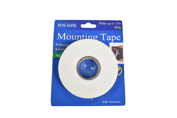 Banda dubla adeziva  18x5  mounting tape