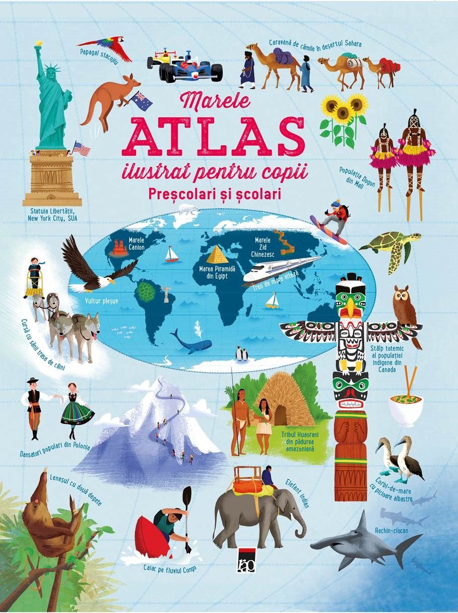 Marele atlas ilustrat pentru copii