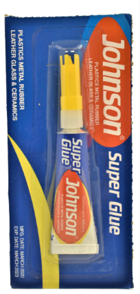 Super glue johnson 2g 1043                                  