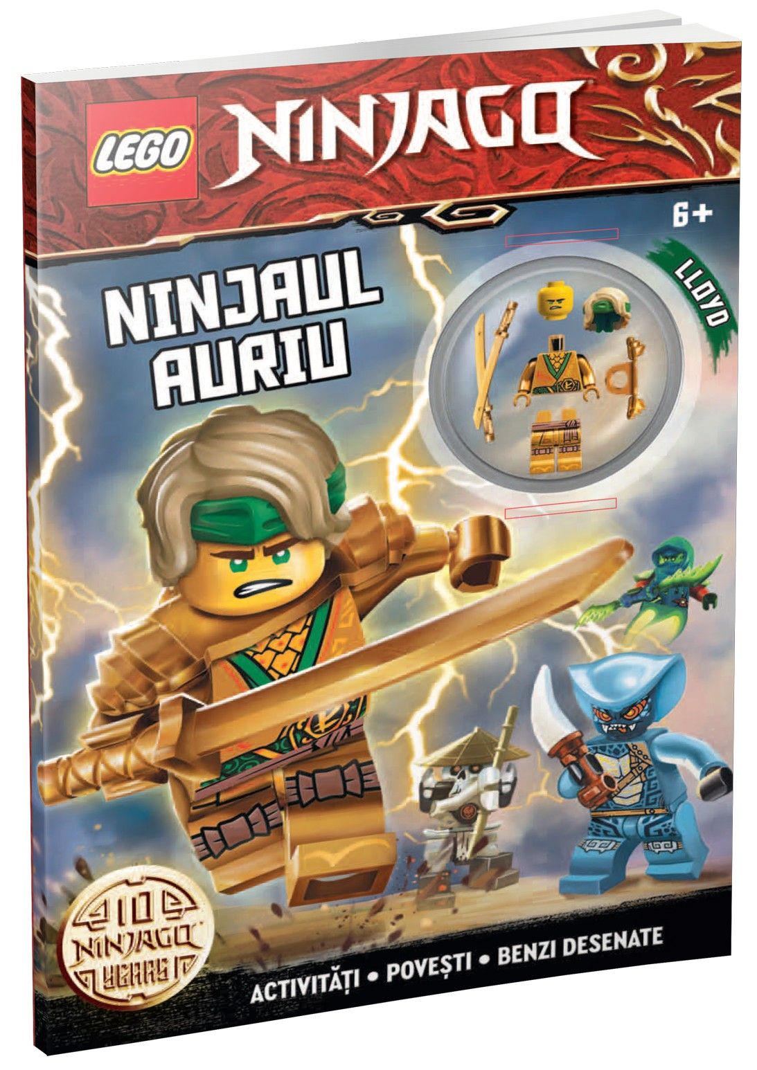 Ninjaul auriu. Lego