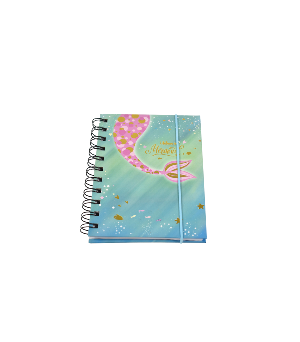 Agenda cu spirala mermaid 11x14cm 8117