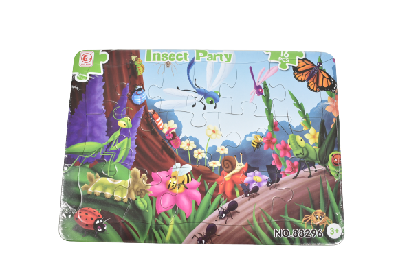 Puzzle carton insecte 88296