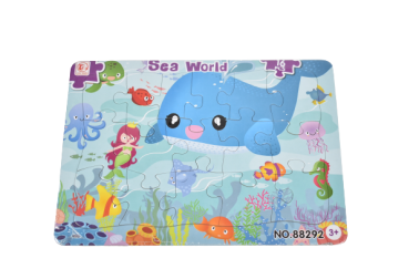 Puzzle carton animale marine 88292