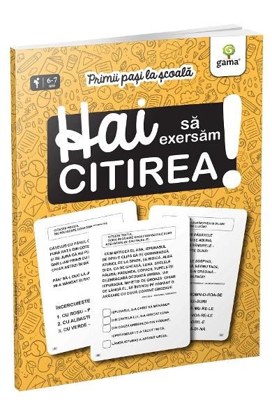 Hai sa exersam citirea / Primii pasi la scoala