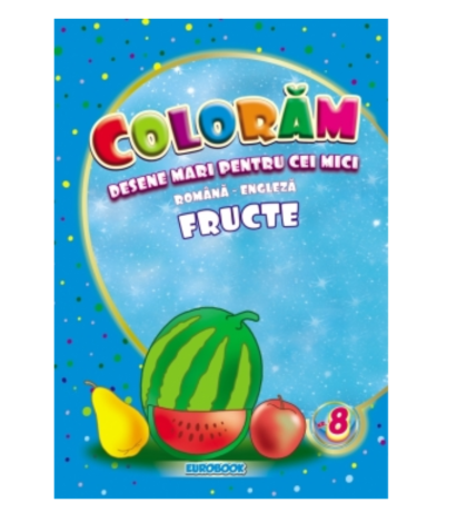 Desene cu fructe - Colorat B5