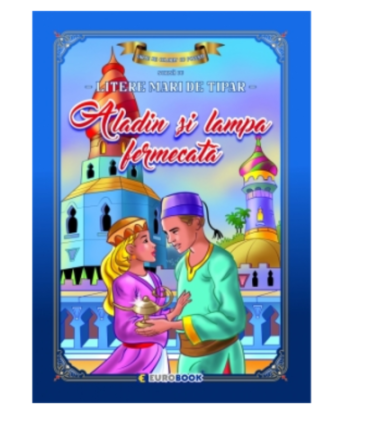 Aladin si lampa fermecata - carte de colorat B5