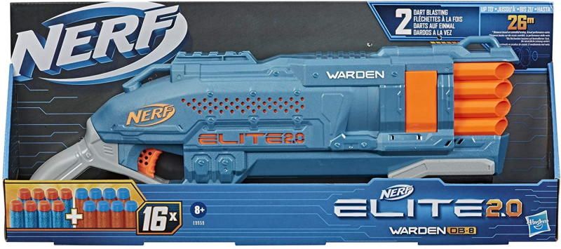 Nerf elite 2.0 blaster warden db-8 e9959